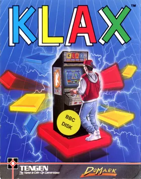 Klax (1990)(Atari)[a][LOADER] box cover front